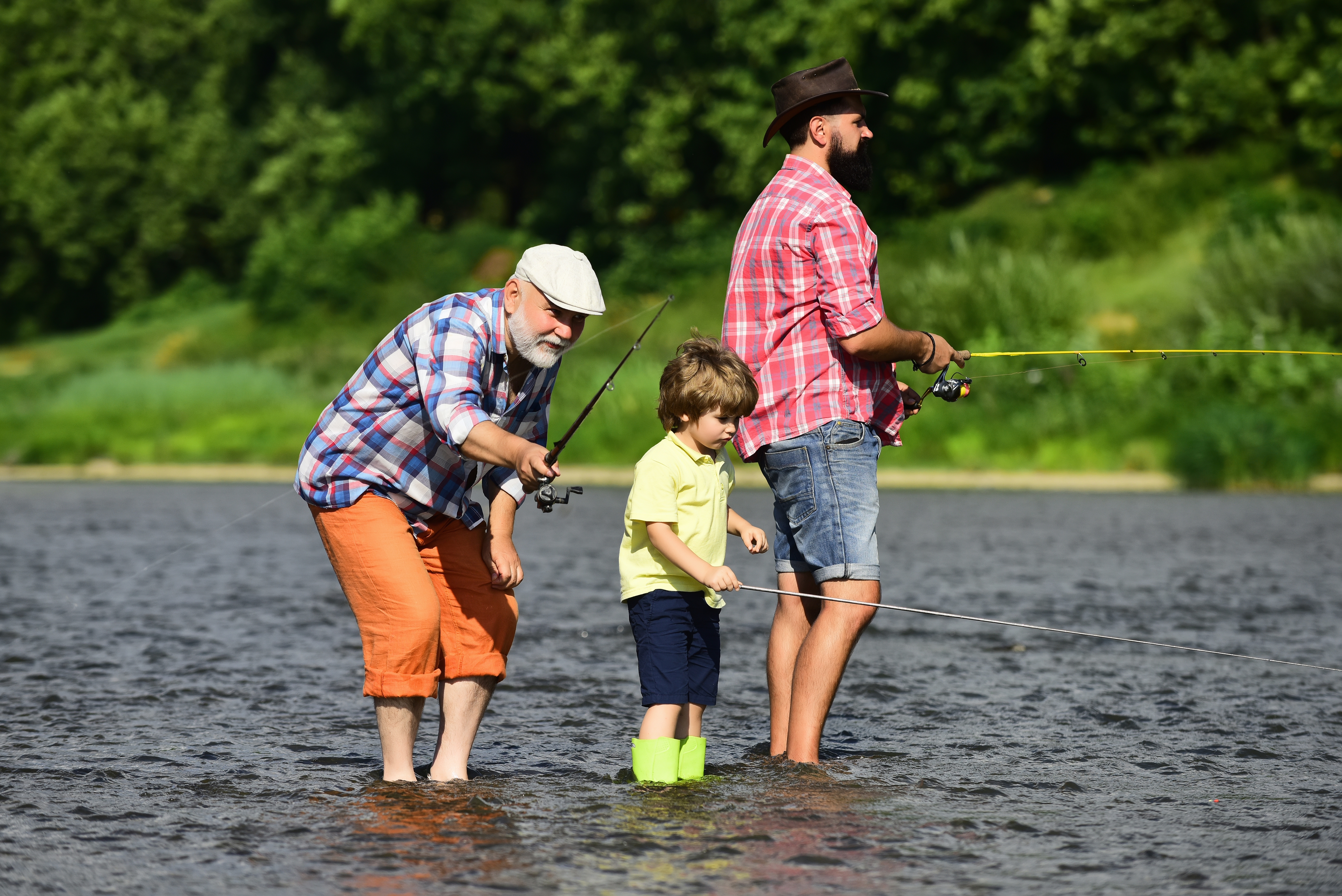 3 generation fishing